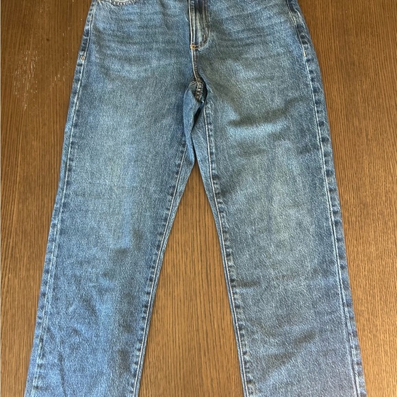 Garage Women's Blue Straight Leg Jeans - Picture 1 of 5